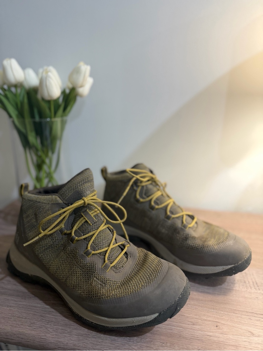 REI Co-op Flash Hiking Boots - Women's Size 11 in Bark/Moss